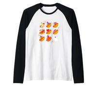 Halloween Halloweiners Summerween Hot Dog Summer Raglan Baseball Tee