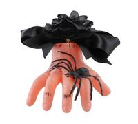 Halloween Hand Barrettes | Gothic Hand Cut Scary Hair Clip | Spider Clips Strong Hold | For Cosplay Thick Thin Hair Women Girls Holiday Travel Care