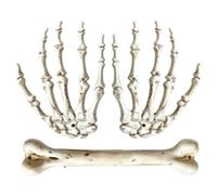 Halloween Hand Hair Clips Gothic Spooky Skeleton Hands Hairpin
