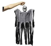 Halloween Hanging Ghost Haunted House Hanging Grim Reaper Horror Props Home Door Bar Club Halloween Decorations 90cm