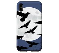 Halloween Harbingers Ravens Taking Flight Together Case for iPhone XS Max