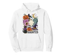 Halloween Harvest Haunted Spooky Season Humor Pullover Hoodie
