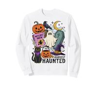 Halloween Harvest Haunted Spooky Season Humor Sweatshirt
