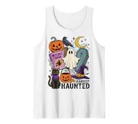 Halloween Harvest Haunted Spooky Season Humor Tank Top