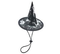 Halloween Hats for Dogs,Witch Pet Halloween Costumes - Mesh Headwear with Adjustable Strap Holiday-themed Cosplay for Thanksgiving Outdoor Party