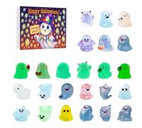 Halloween Haunted Countdown Calendar Resin Ghost Decorations Advent Calendar (H)