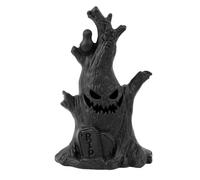 Halloween Haunted House Decorations,Realistic Halloween Tree Statue Tree Face Figurine,Spooky Table Craft Tree Demon Ornament For Party Home Garden Decor,Resin Cute Halloween Figurines