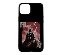Halloween Haunted House Of Horrors Enter At Your Peril Case for iPhone 15 Plus