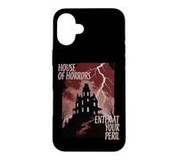 Halloween Haunted House Of Horrors Enter At Your Peril Case for iPhone 16 Plus