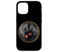 Halloween Haunted House On Moon During Solar Eclipse Costume Case for iPhone 12/12 Pro