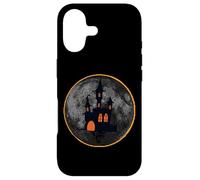 Halloween Haunted House On Moon During Solar Eclipse Costume Case for iPhone 17