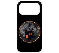 Halloween Haunted House On Moon During Solar Eclipse Costume Case for iPhone 17 Pro Max