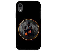 Halloween Haunted House On Moon During Solar Eclipse Costume Case for iPhone XR