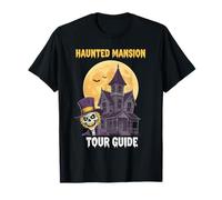 Halloween Haunted Mansion Tour Guide Carneval Fasching T-Shirt