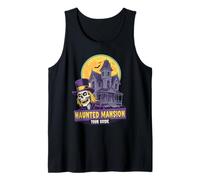 Halloween Haunted Mansion Tour Guide Carneval Fasching Tank Top