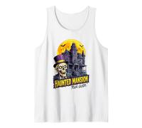 Halloween Haunted Mansion Tour Guide Carneval Fasching Tank Top