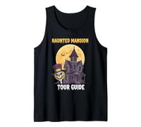 Halloween Haunted Mansion Tour Guide Carneval Fasching Tank Top