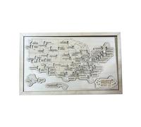 Halloween Haunted Places Adventure Map - Spooky Travel Guide to America's Most Terrifying Locations