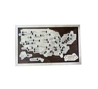 Halloween Haunted Places Adventure Map - Spooky Travel Guide to America's Most Terrifying Locations
