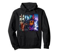 Halloween Haunting Season Paint Stroke design Pullover Hoodie