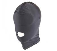 Halloween Head Mask, Breathable Unisex Headgear Blindfolded Face Cover Cosplay Costume Open Face Mask Mouth Balaclava - Open Mouth