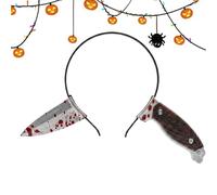 Halloween Head-Piercing Blood Cleaver,Scary Bloody Decoration | Halloween Costume Headband - for Party Cosplay Theater Movie Dress Up Theme Park Stage Performance Event Photo Holiday