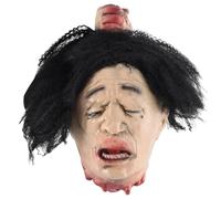 Halloween Head Props | Bloody Severed Head Prop - Realistic Waterproof Decoration for Haunted Houses Patios Bedrooms Yards Outdoor Indoor