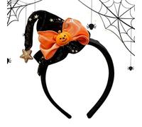 Halloween Headband, Witch Hat Pumpkin Ghost Bat Party Hair Accessory | Multiple styles available: witch hat, pumpkin, ghost, bat and more. Cute and funny, mix and match for different outfits.