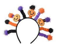 Halloween Headpiece Sparkling Skull Decoration Practical Headband Fashion Hair Accessories For Party Photos Props Mysterious Skull Headwear With Butterfly Detail