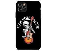 Halloween Heavy Forever Skeleton Guitar Rock Case for iPhone 11 Pro Max