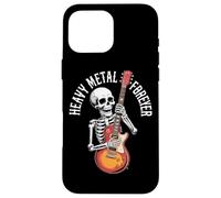 Halloween Heavy Forever Skeleton Guitar Rock Case for iPhone 16 Pro Max