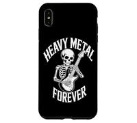 Halloween Heavy Forever Skeleton Guitar Rock Case for iPhone XS Max