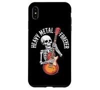 Halloween Heavy Forever Skeleton Guitar Rock Case for iPhone XS Max