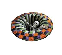 Halloween Home Decor Rug Non-Slip Scary Soft Scary 3D