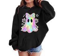Halloween Hoodie Children, Halloween Jumper Boys Funny Cartoon Pattern Fashion Trends Sweatshirt Casual Party Hoodie Warm Long Sleeve Sweater for Carnival Festival Streetwear
