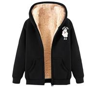 Halloween Hoodies for Womens Pumpkin Face Colorblock Oversized Hoody with Pockets Autumn Winter Warm Sweatshirt Casual Festival Wear Teenage Girls Fashion Hoodie Trick or Treating Black