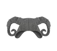 Halloween Horned Hat Sheep Protuberance Headpiece Costume Hat Cosplay Hat Pointed Front Flap Felt Texture Lightweight Wear suitable for festive events masquerade gatherings theme shoots