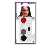 Halloween Horror Classics Makeup Set - 4 Colours & Applicator for Your Scary Makeup