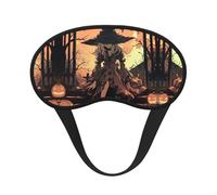 Halloween Horror Elastic Band Eye Mask for Sleeping, Blackout Sleep Mask Block Light, Comfortable Travel Nap
