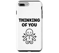 Halloween Horror Funny quote thinking of you Voodoo Doll Case for iPhone 7 Plus/8 Plus