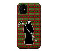 Halloween Horror Grim Reaper Angel of Death Fear Stencil Case for iPhone 11