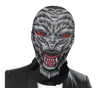 Halloween Horror Masque | Horror Evil Ghost Mesh Masque For A Creepy Halloween Costume | Scary Realistic Breathable Mesh For Cosplay