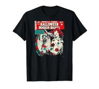 Halloween Horror Nights HHN Chance It's So Knife to Meet You T-Shirt, Men, Black, Medium