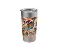 Halloween Horror Nights HHN Jack The Clown Stainless Steel Insulated Tumbler