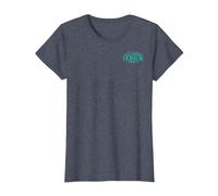 Halloween Horror Nights HHN Universal Monsters Front & Back T-Shirt, Women, Heather Blue, 3X-Large