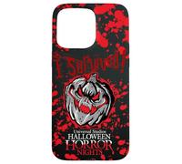Halloween Horror Nights I Survived HHN Bloody Pumpkin Case for iPhone 15 Pro Max