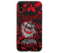 Halloween Horror Nights I Survived HHN Bloody Pumpkin Case for iPhone XS Max