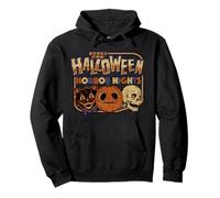 Halloween Horror Nights Lil Boo And Icons Front & Back Pullover Hoodie