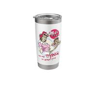 Halloween Horror Nights Mel’s Zombie Diner Front & Back Stainless Steel Insulated Tumbler