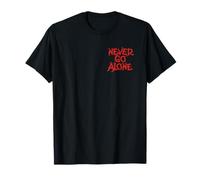 Halloween Horror Nights Never Go Alone Raven Front & Back T-Shirt